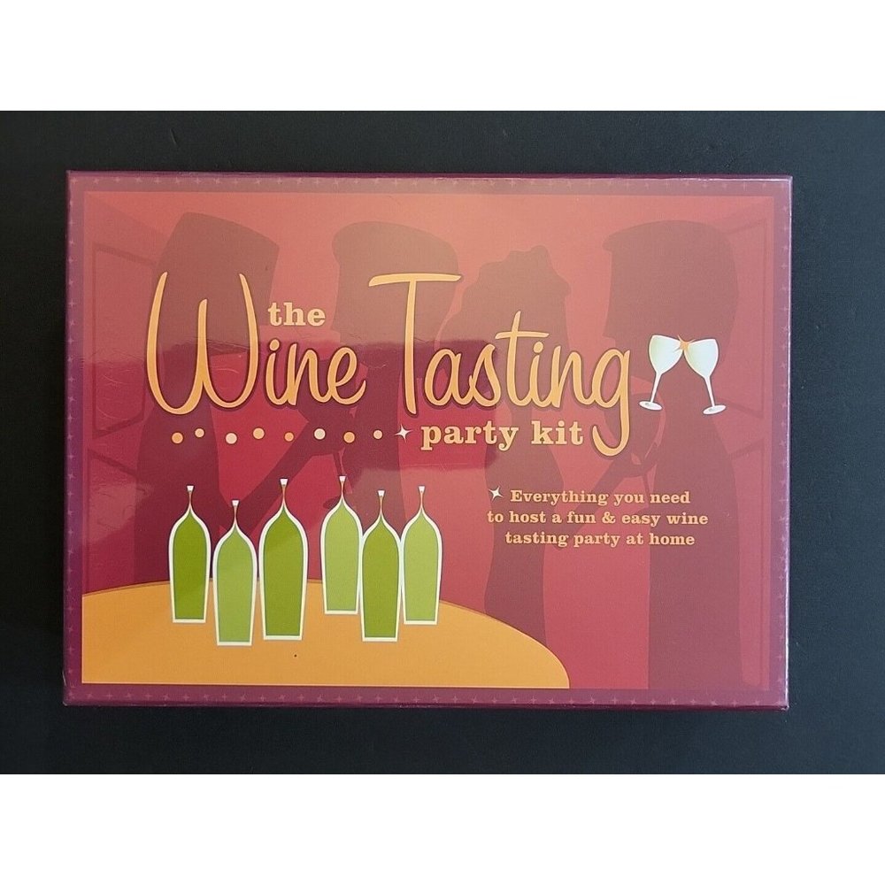 The WINE TASTING PARTY KIT by Chronicle Books New Sealed